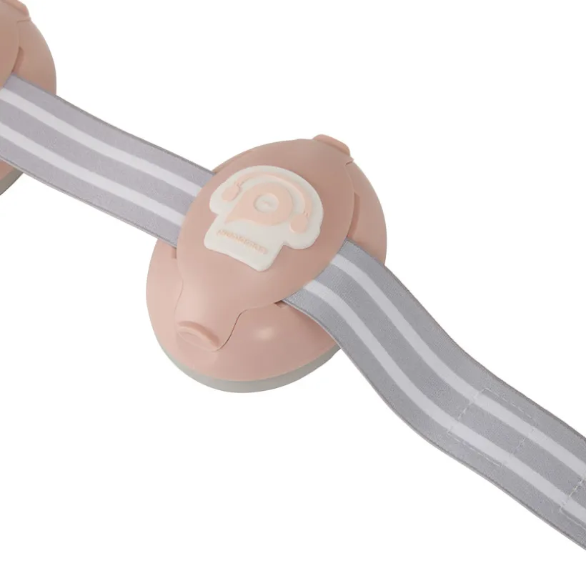 Casque anti-bruit pour bébé rose