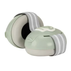 Casque anti-bruit pour bébé vert