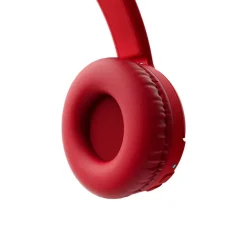 Casque Bluetooth pliable - rouge