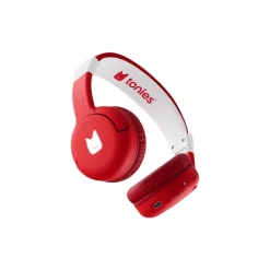 Casque Bluetooth pliable - rouge