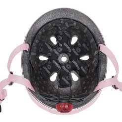 Casque de trottinette Go Up 45-51 cm avec LED pastel pink