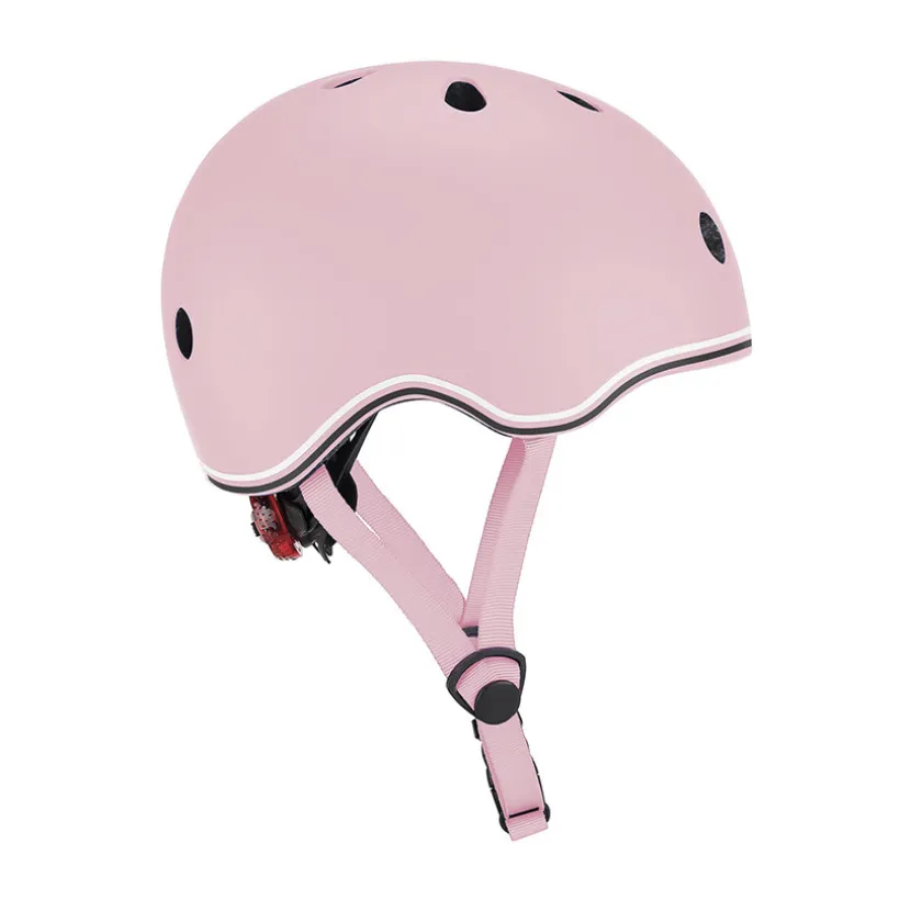 Casque de trottinette Go Up 45-51 cm avec LED pastel pink