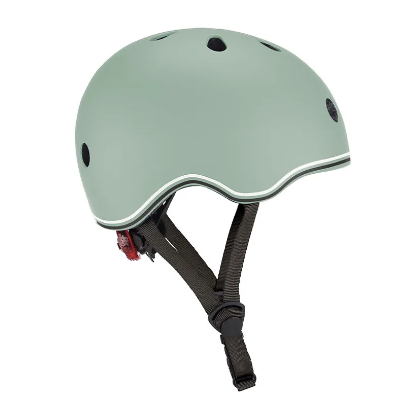 Casque de trottinette Go Up 45-51 cm avec LED sauge