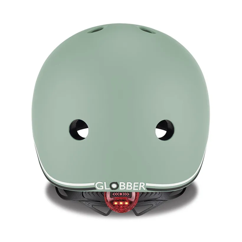 Casque de trottinette Go Up 45-51 cm avec LED sauge