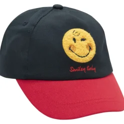Casquette bicolore Smiley Baby brodé