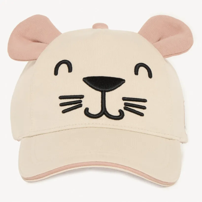 Casquette en maille lion avec oreilles 3D pour bébé garçon