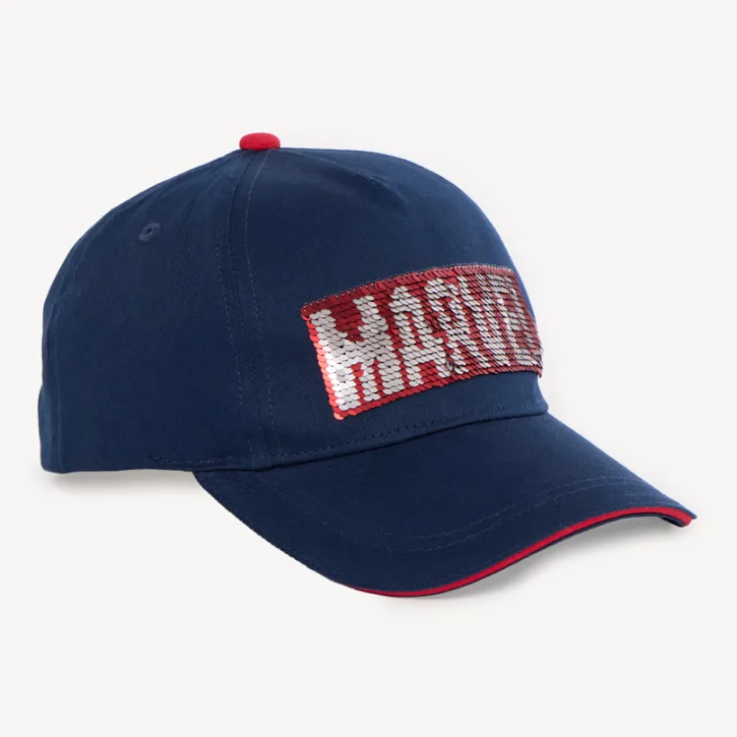 Casquette Marvel à sequins magiques pour garçon