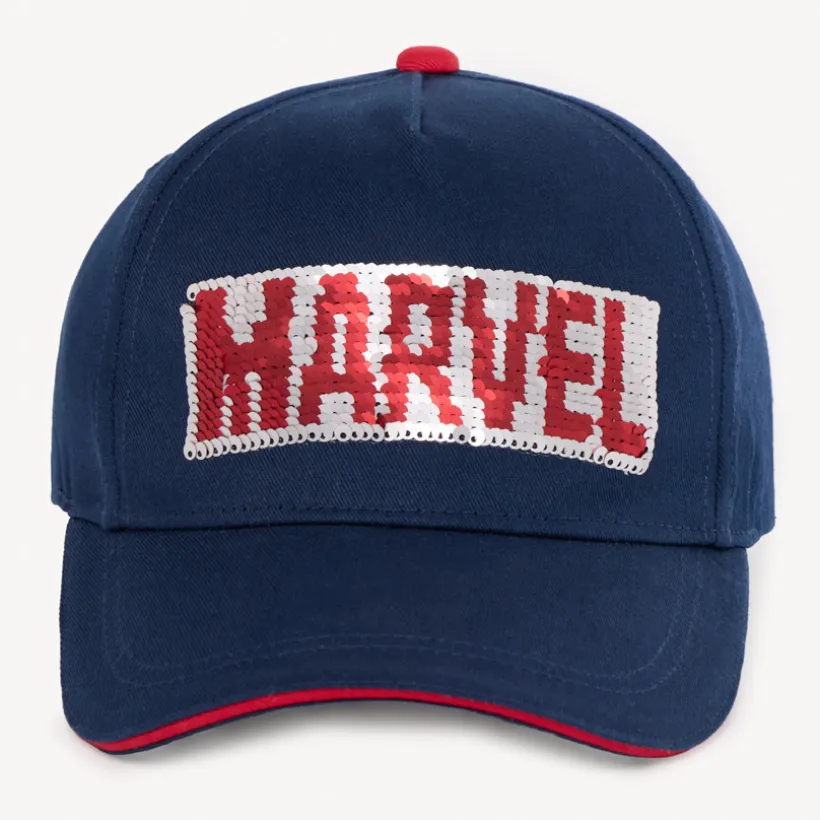 Casquette Marvel à sequins magiques pour garçon