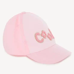 Casquette molleton à patchs bouclette pour bébé fille