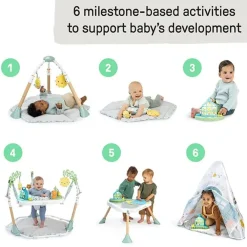 Centre d'activités 6-en-1 Tummy To Toes