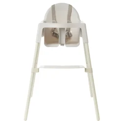 Chaise haute fixe 2 en 1 Capucine 2.0 beige