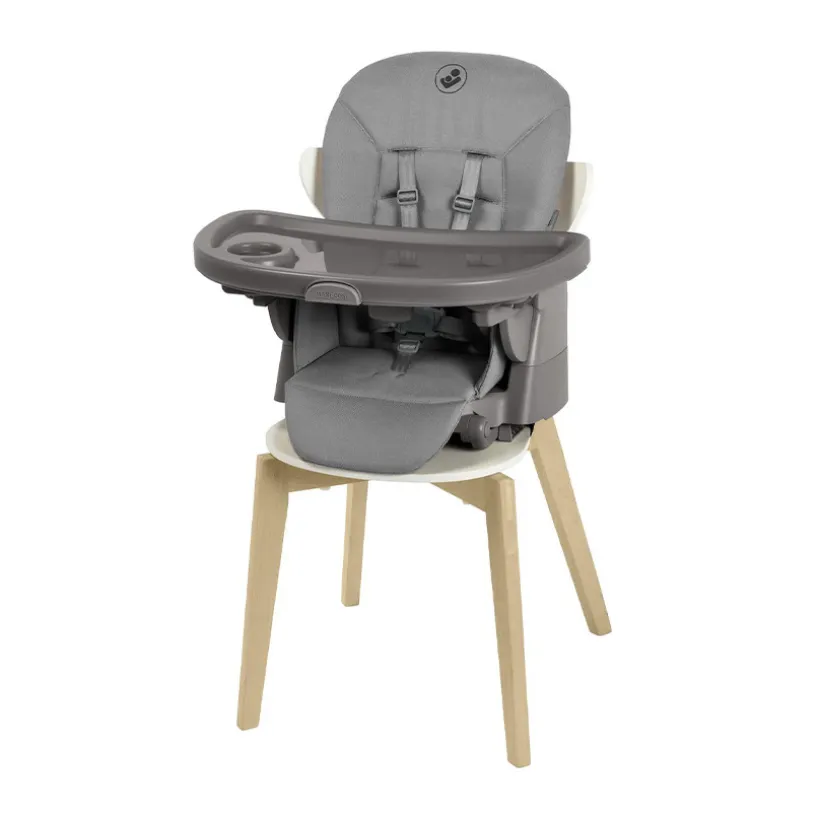 Chaise haute réglable et évolutive Minla Plus elegance graphite