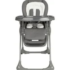 Chaise haute réglable Jude 0+ gris
