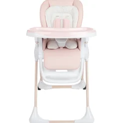 Chaise haute réglable Jude 0+ rose