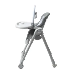 Chaise haute réglable multifonctions Harper gris