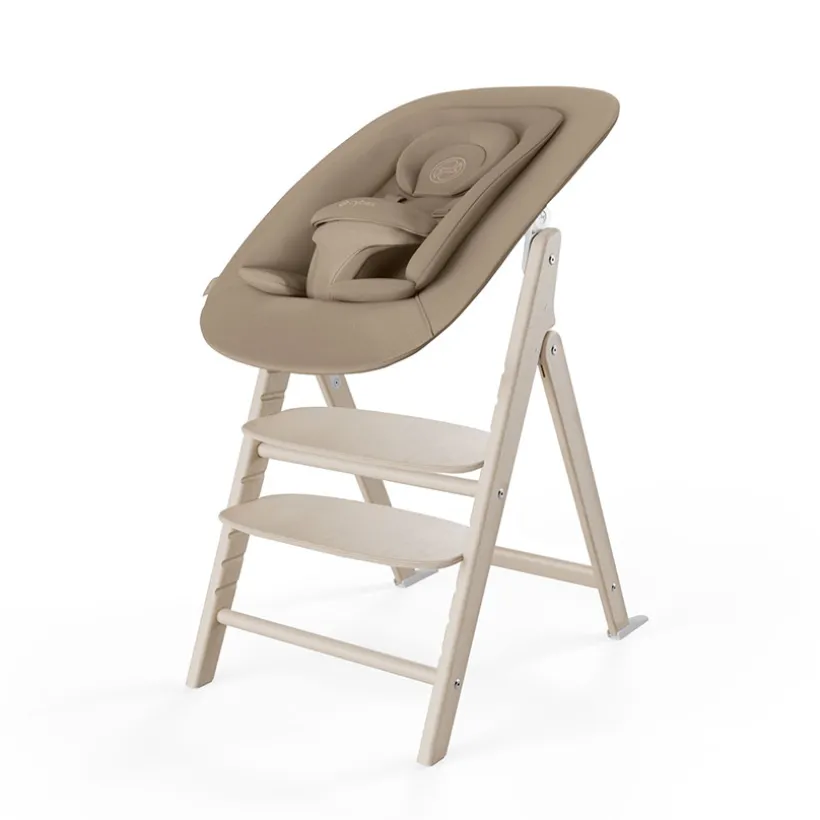 Chaise haute évolutive Click & Fold 4 en 1 all natural