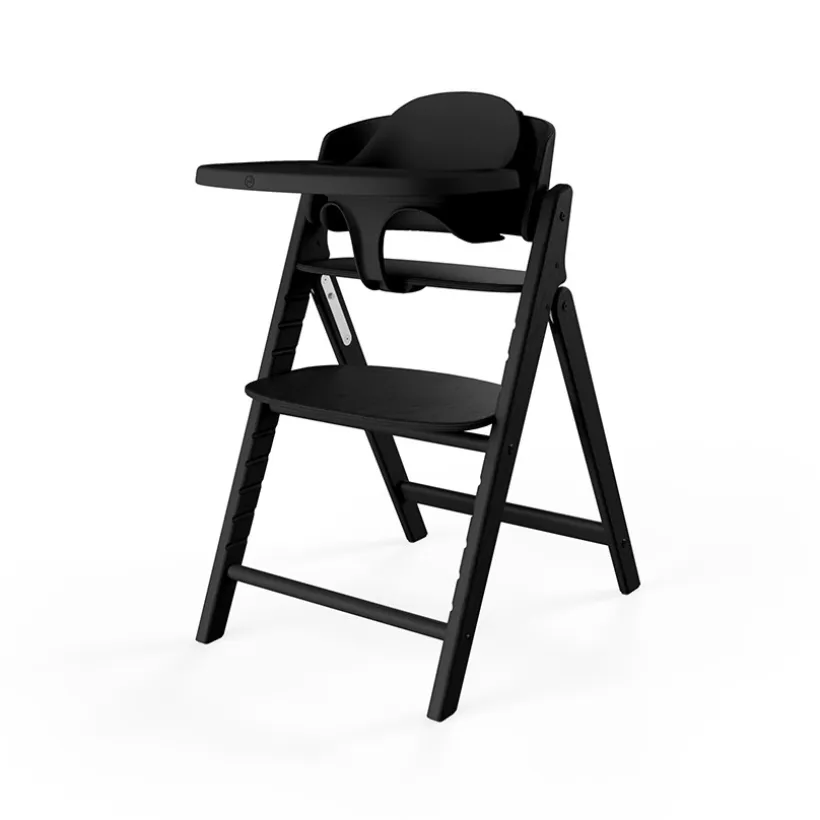Chaise haute évolutive Click & Fold 3 en 1 stunning black