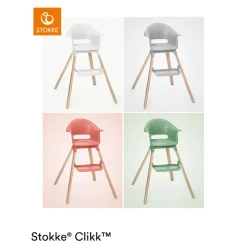 Chaise haute évolutive Clikk - Blanc