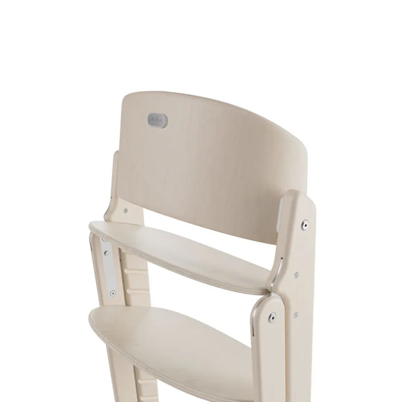 Chaise haute évolutive en bois Click & Fold all natural