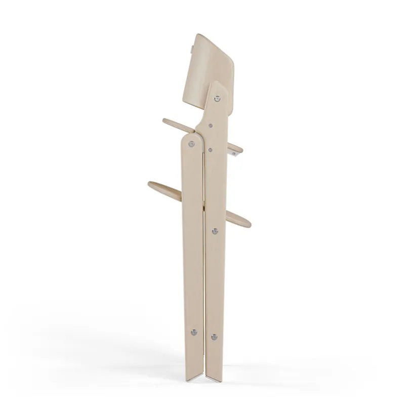Chaise haute évolutive en bois Click & Fold all natural
