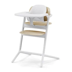 Chaise haute évolutive Lemo 3 en 1 sand white