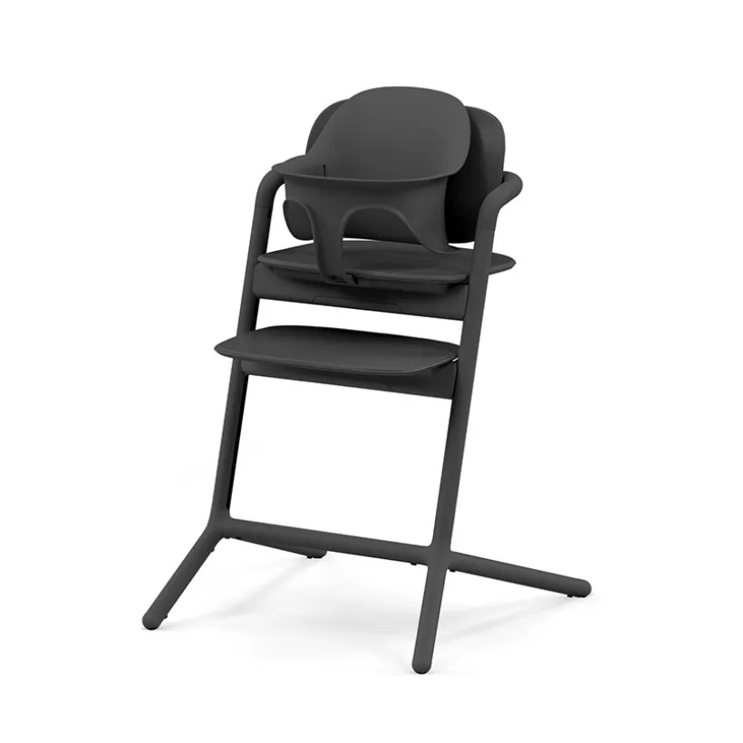 Chaise haute évolutive Lemo 3 en 1 stunning black