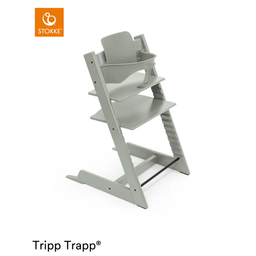 Chaise haute évolutive Tripp Trapp vert glacier