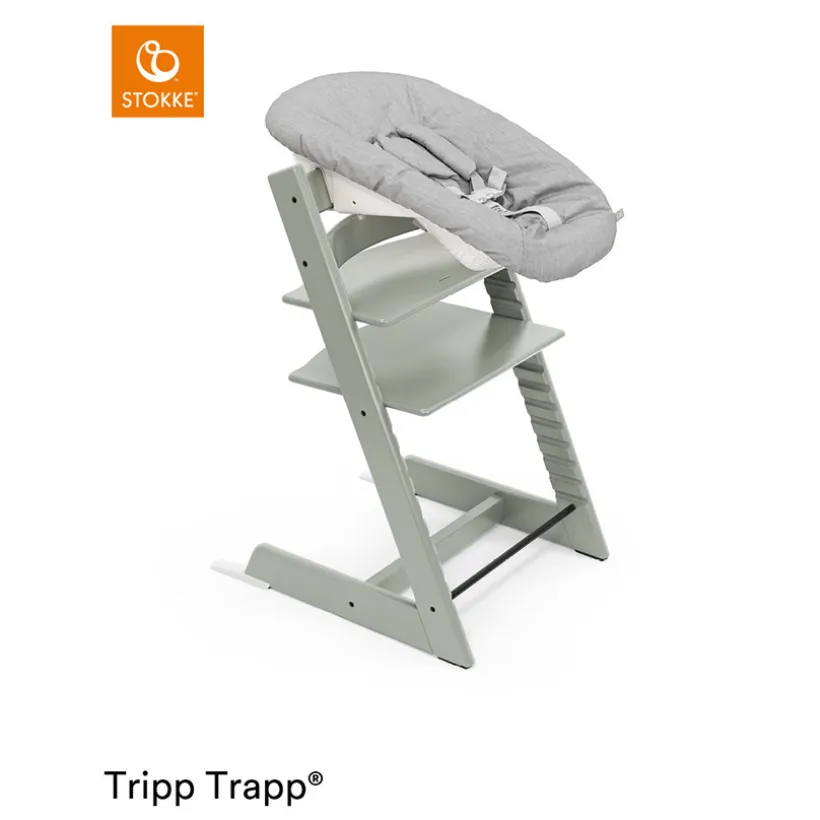 Chaise haute évolutive Tripp Trapp vert glacier