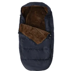 Chancelière doublée sherpa Ocho bleu marine