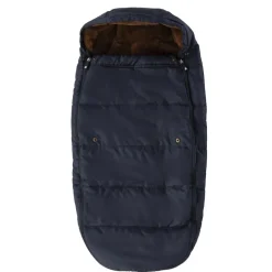 Chancelière doublée sherpa Ocho bleu marine