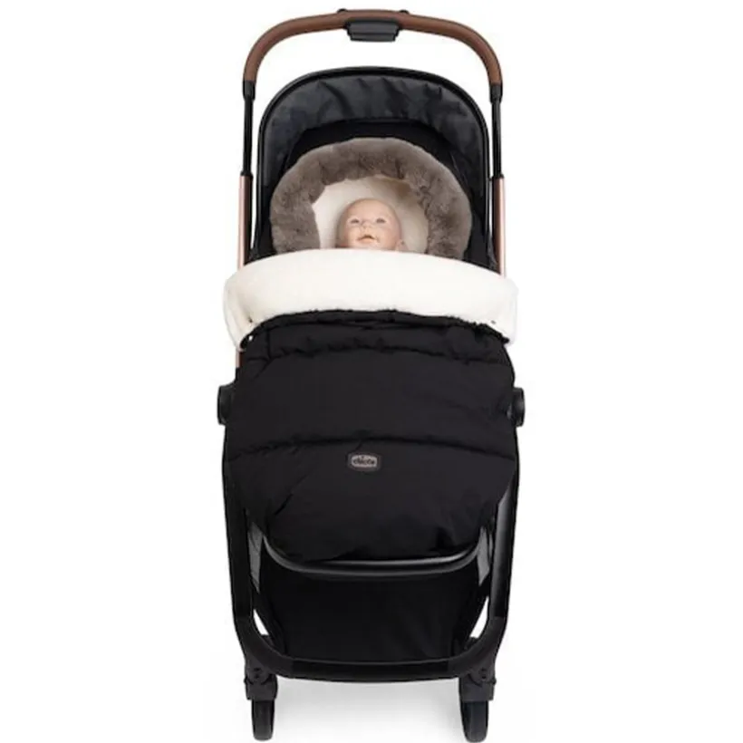 Chancelière hiver pour nacelle et poussette Black