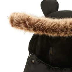Chancelière universelle chaude doublée sherpa Nours noir