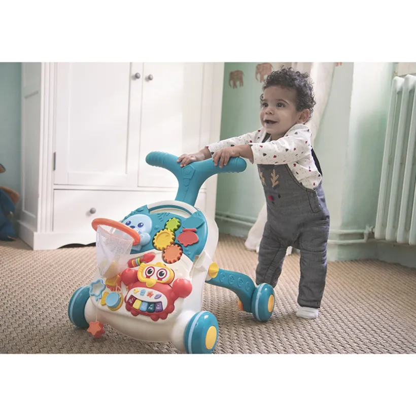 Chariot de marche et d'activité 3-en-1