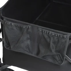 Chariot de transport pliable noir