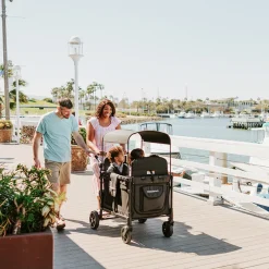 Chariot de transport pour enfants Elite Volcano Black