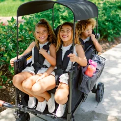 Chariot de transport pour enfants Elite Volcano Black