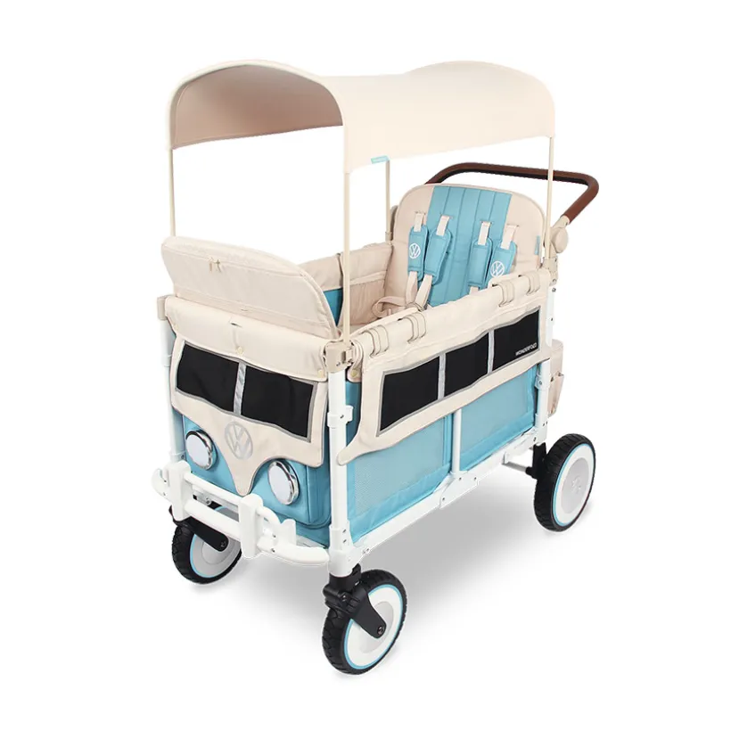 Chariot de transport pour enfants Volkswagen VW4 bondi blue
