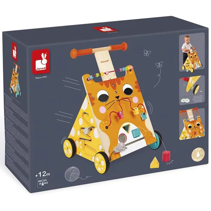 Chariot Multi-Activités Chat