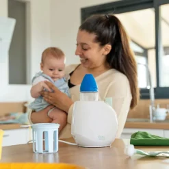 Chauffe-biberon pour la maison Easy+ pastel