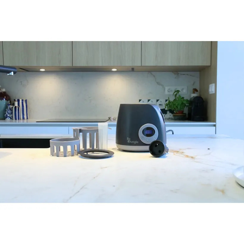 Chauffe-biberon Superfast Digital Home & Car Gris
