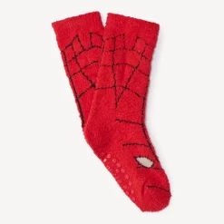 Chaussettes hautes Spider-Man Marvel effet bouclette pour garçon