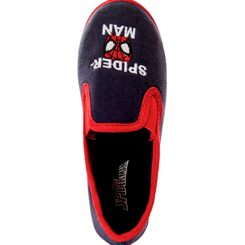 Chaussons babies brodés Spider-Man Marvel pour garçon
