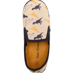 Chaussons bas imprimé dinosaures pour garçon