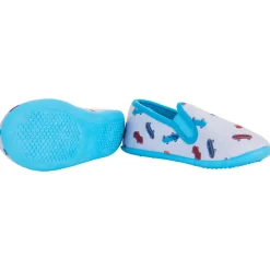 Chaussons bas imprimé skates pour garçon
