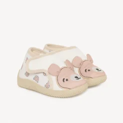 Chaussons bottillons motif ourson pour bébé