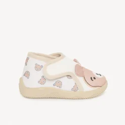Chaussons bottillons motif ourson pour bébé