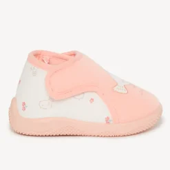 Chaussons bottillons oiseau pour bébé fille