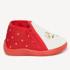 Chaussons bottillons renne de Noël pour bébé fille