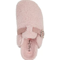 Chaussons en fausse fourrure style sabot pour fille