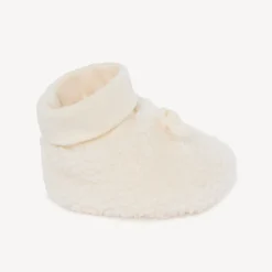 Chaussons en sherpa moutonné pour bébé fille